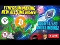 BITCOIN LIVE : ETHEREUM (ETH) ALL TIME HIGHS! GME REKT