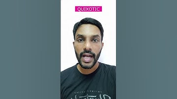 How to Pronounce Quixotic⚡️Quixotic Pronunciation #trending #shorts #pronunciation