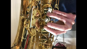 How to play altissimo E and F on the saxophone