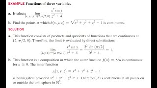 Continuity of One Variable to Multivariable Functions part 2