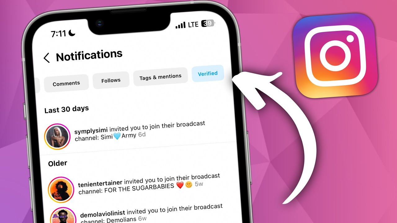 How to See Notifications from Only Verified Users on Instagram