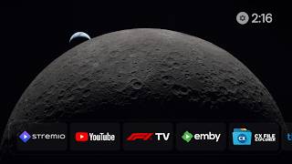 How to get this Artemis II inspired theme on your TV using Projectivy Launcher screenshot 1