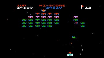 Game bắn ruồi điện tử 4 nút ( galaxian ) NES