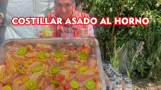 COSTILLAR DE CERDO ASADO AL HORNO