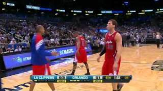 CLIPPERS VS MAGIC HIGHLIGHT 2/6/12