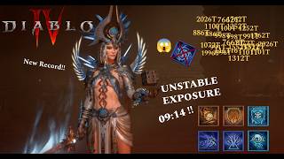 Diablo 4 - Sorc Pit 150 Season 13 - 09:14. Getting better and better!