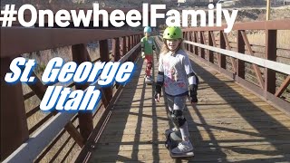 Onewheel Family Ride St. George by Byromie 154 views 3 years ago 9 minutes, 27 seconds