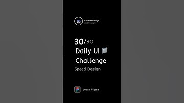 Day 30 | Video Sharing App UI Design in figma || Figma UI/UX Design Tutorial | Speed design #shorts