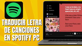 How to translate song lyrics on Spotify PC