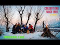 Winter Camping in KASHMIR | Frozen Dal Lake ⛵🥶💯