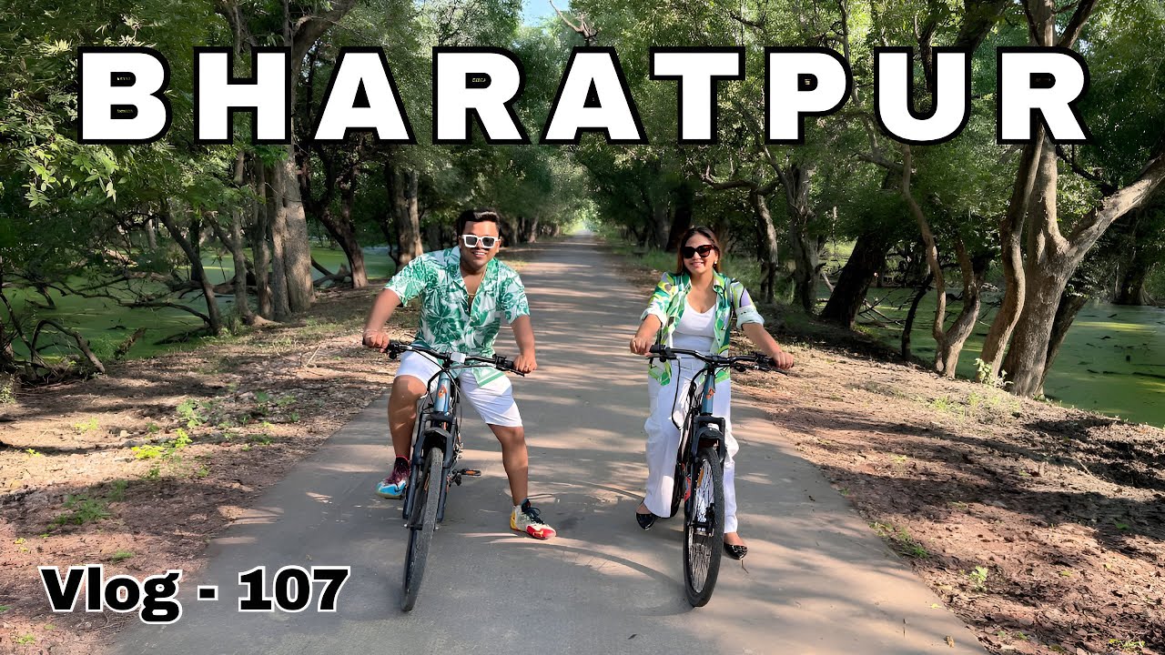 KEOLADEO NATIONAL PARK 🦅🐦| FATEHPUR SIKRI FORT | BHARATPUR SIGHTSEEING 😊