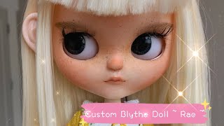 Custom Blythe Doll full process - Rae  | Deco Bear