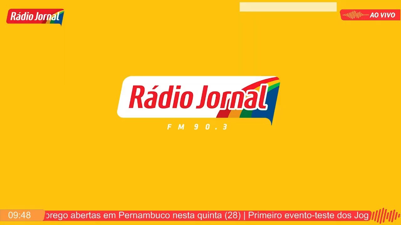 Ao Vivo na Rádio Jornal Pernambuco YouTube
