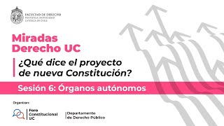 Miradas Derecho Uc Qué Dice El Proyecto De Nueva Constitución? - Órganos Autónomos