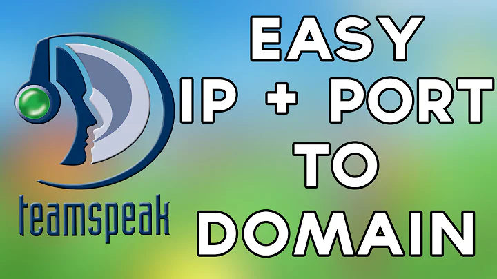 Teamspeak IP Address and Port to Domain Tutorial