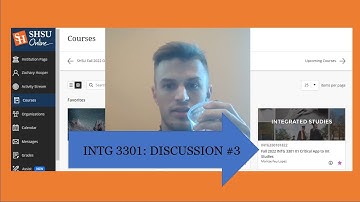 Interdisciplinary Studies D3 Discussion