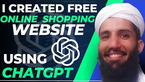 How I made free online Shopping website using Chatgpt | #chatgpt #openai