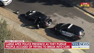Apex police arrest 6 suspects connected to car break-ins