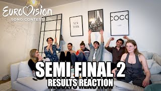 REACTING TO SEMI FINAL 2 RESULTS (EUROVISION 2024)