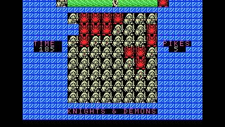 [MSX] Knights & Demons by Kabuto Factory - MSX-BASIC Compo 2012 - #01
