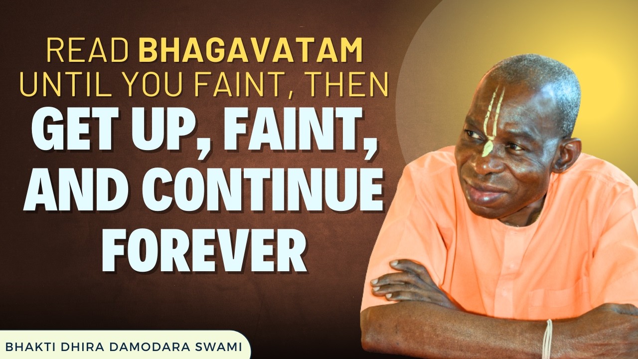 Read Bhagavatam Until You Faint, Get Up, Faint, and Continue Forever | Mayapur, India | Feb 27, 2026