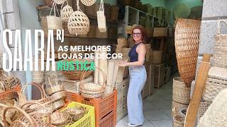 SAARA NO RJ | LOJAS E ACHADOS DE DECORAÇÃO RÚSTICA