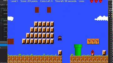 C++ OOP Project - Super Mario Bros platform game
