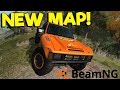 AWESOME NEW OFFROAD & POLICE CHASE MAP! - BeamNG Drive Gameplay - Car Crash Simulator