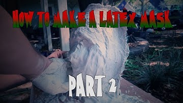Making a Latex Mask Part 2:  Sculpting and Mold Making