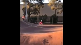 4 Year Old Girl Crashes On The Bmx Track