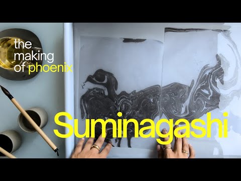 Suminagashi | The making of phoenix
