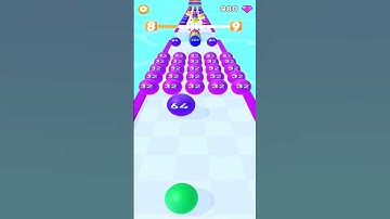 Color Balls 3d 2048 (android) level 8