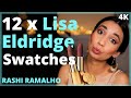 12 x Lip Swatches of Lisa Eldridge Lipsticks on Brown Skin | NEW Shades 2020