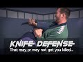 How to defend against knife attacks or not  which knife defense techniques actually work