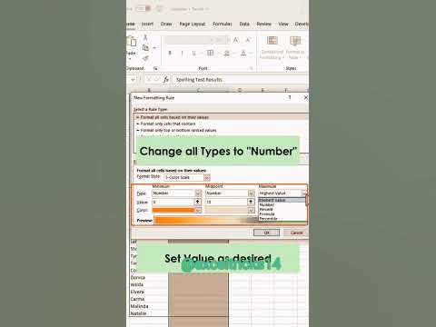 How to use color scale in excel | Conditional Formatting | 3-color ...