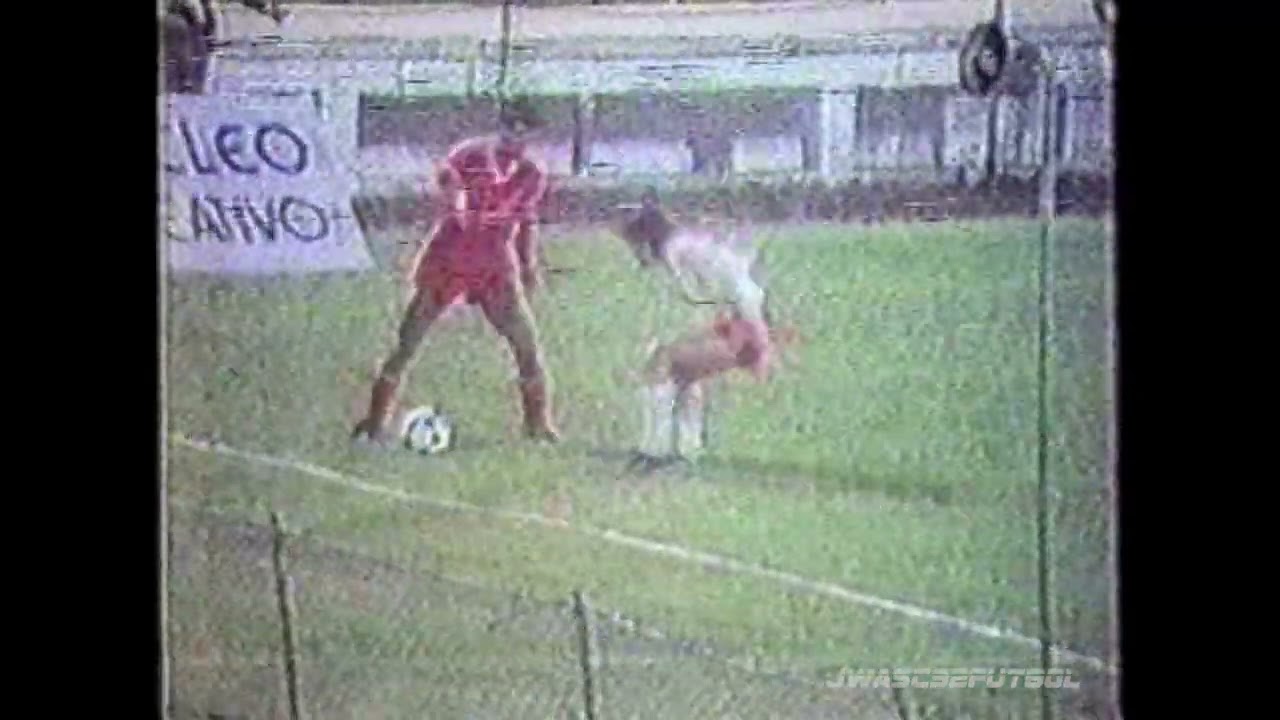 1985.10.24 Argentinos Jrs. 1 (5) - America de Cali 1 (4) (Par. Completo 60fps - Final Libertadores)
