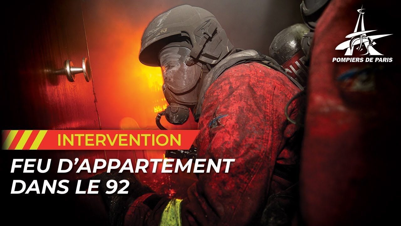 FEU D'APPARTEMENT DANS LE 92