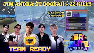 Went Berserk Team Andra St Booyah  22 Kills Highlight Qualifier Stage Day 8 Br Elite Battle 