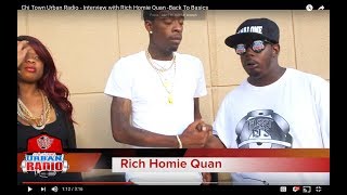 Chi Town Urban Radio - Interview with Rich Homie Quan -Back To Basics