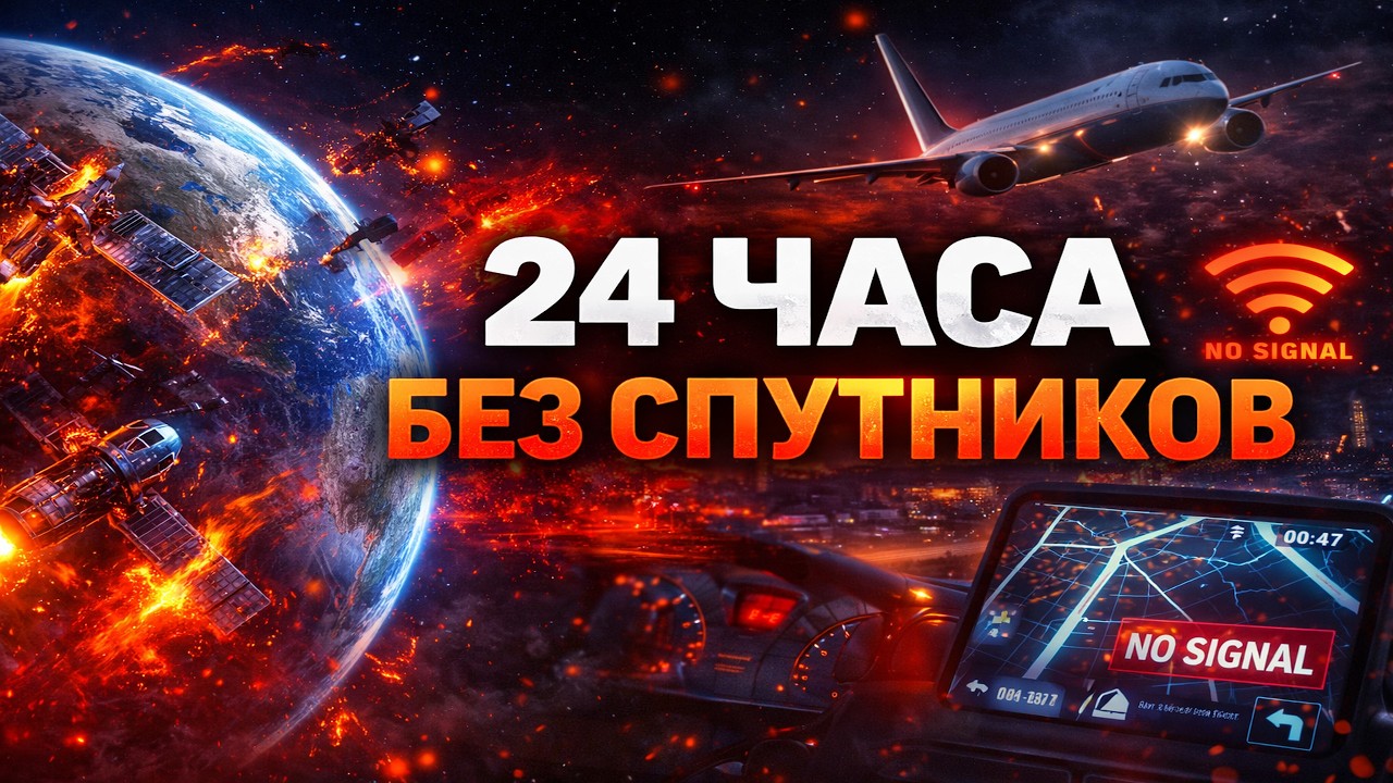 Все спутники исчезли. Мир начнёт рушиться через 24 часа