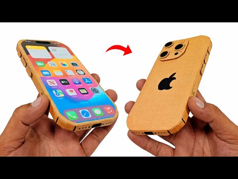كيفية صنع  15  بالكرتون هاتف من الورق المقوى والحرف الورقية