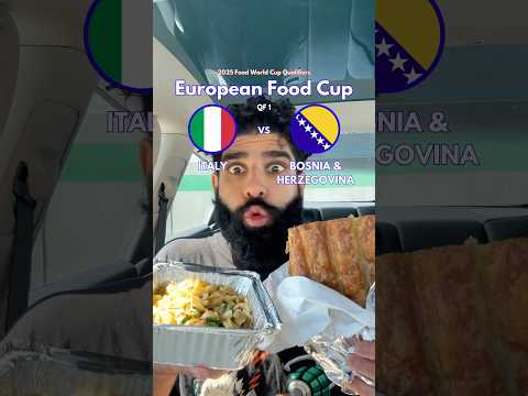 ITALY VS BOSNIA