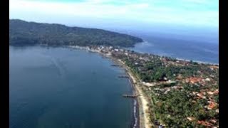 Pangandaran Beach Drone View | Pantai Pangandaran