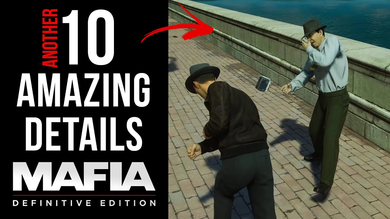 Another 10 AMAZING Details in Mafia: Definitive Edition