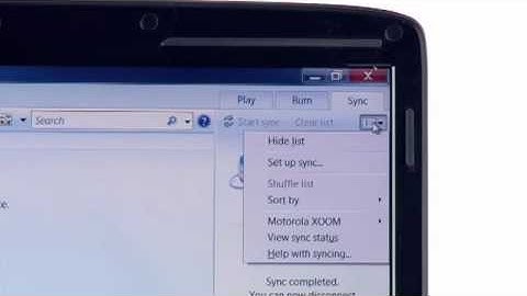 Celluloco.com Presents: Motorola XOOM Wi-Fi- Syncing Media