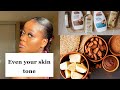 Don't bleach your skin, do this instead \ How to even your skin tone #glowingskin