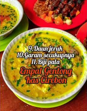 Cara membuat kuliner khas cirebon Empal gentong