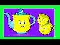 Я маленький чайник | потешки | дети музыка | Rhymes For Babies | Kids Song | I Am A Little Teapot