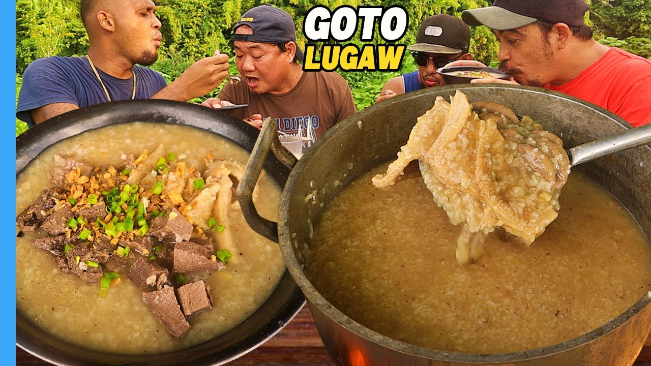 Famous Goto Wow Lugaw!! Laman Loob ng Baka!! Famous Street Food!! - YouTube