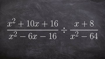 Dividing two rational expression with a lot of factoring by multiplying